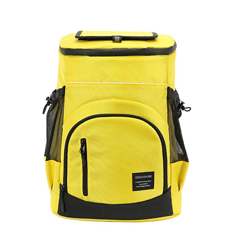 sac a dos isotherme jaune de 33l