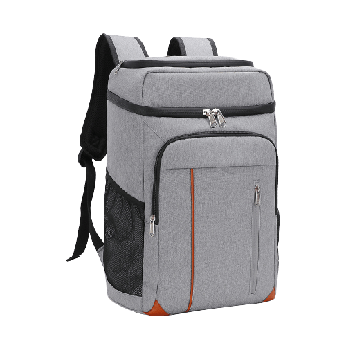 Sac à dos isotherme glacière gris 22l