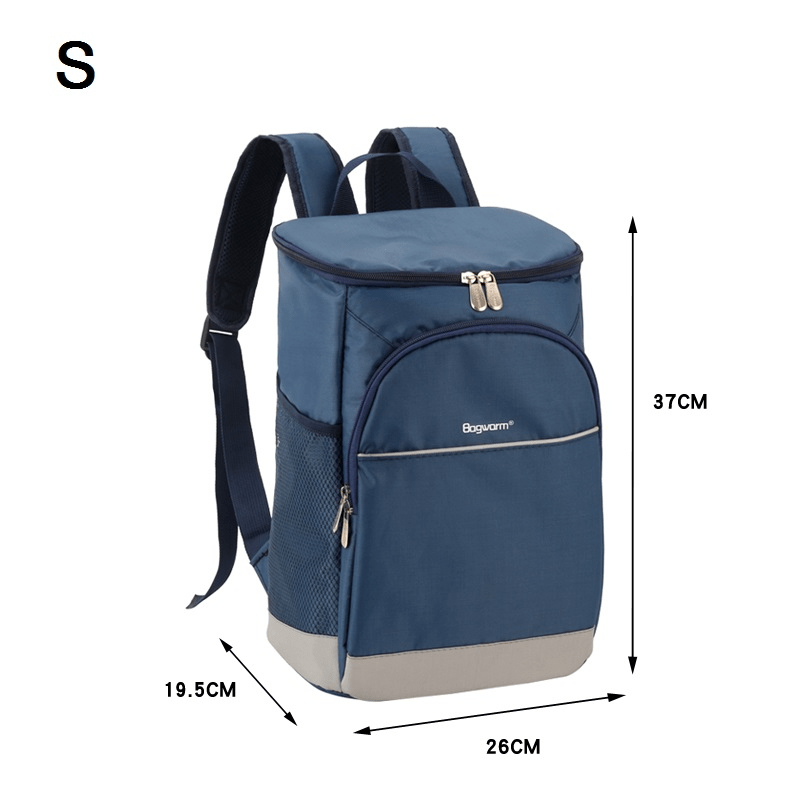 sac a dos isotherme glaciere thermos bleu 18 litres