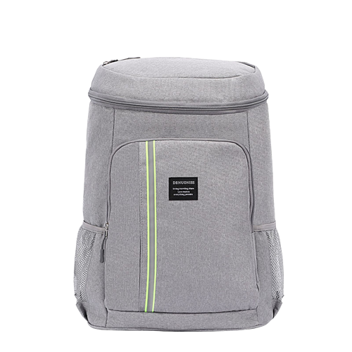 sac a dos isotherme repas lunch box gris