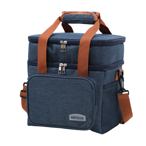 Sac glacière bleu bandoulière