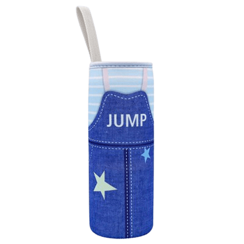 sac isotherme bleu ciel et bleu foncé