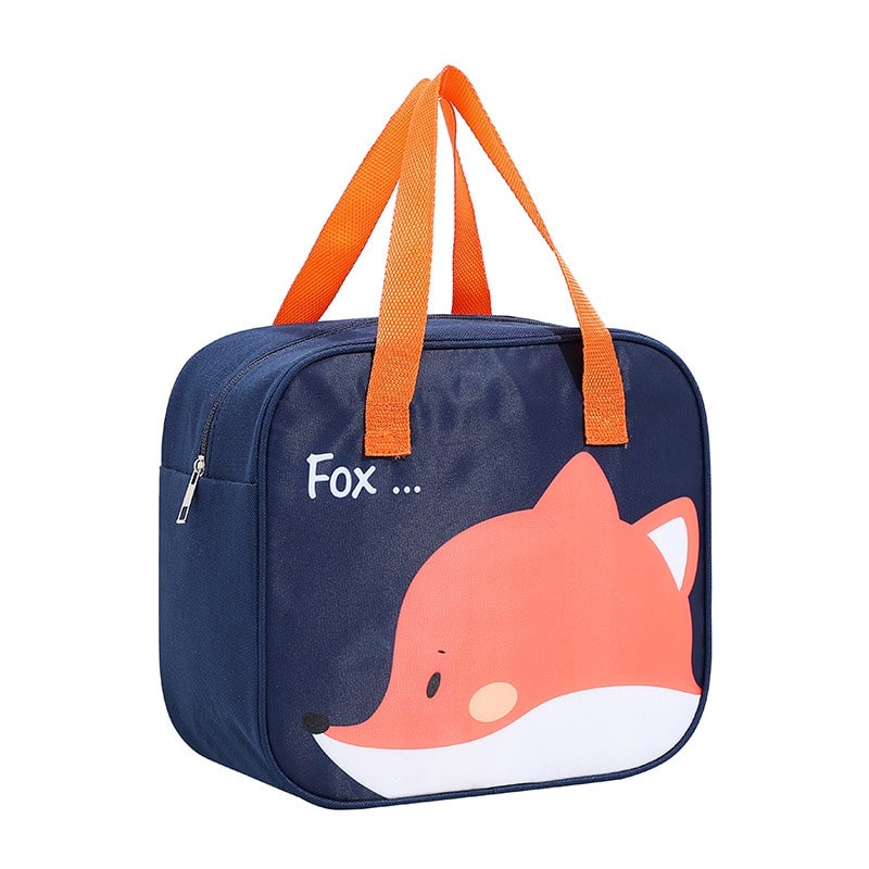 Sac isotherme repas enfant motif renard