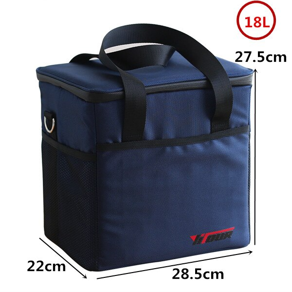 sac isotherme pour livraison bleu 18L