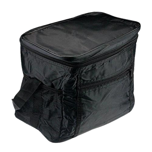 sac isotherme livraison repas noir