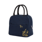 lunch bag bleu motif cerf