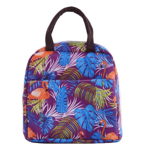 Sac Isotherme Repas Flamants Roses Colorés