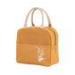 lunch bag jaune motif cerf