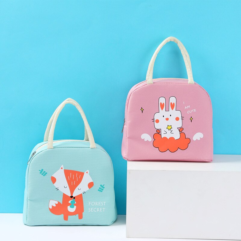 sac isotherme repas renard et lapin