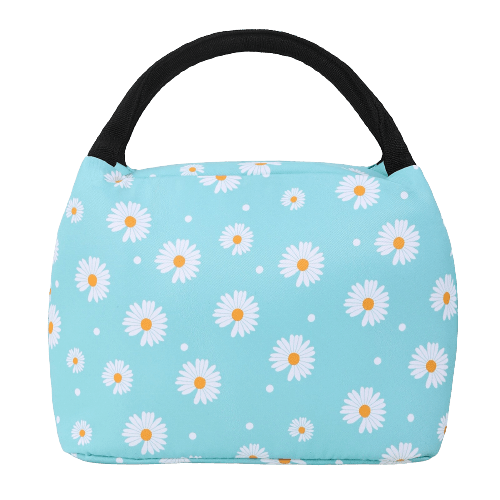 Sac isotherme repas printemps fleuris