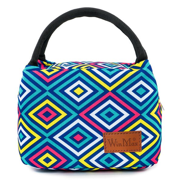 petit sac isotherme repas multicolores