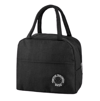 sac isotherme repas noir mignon et original