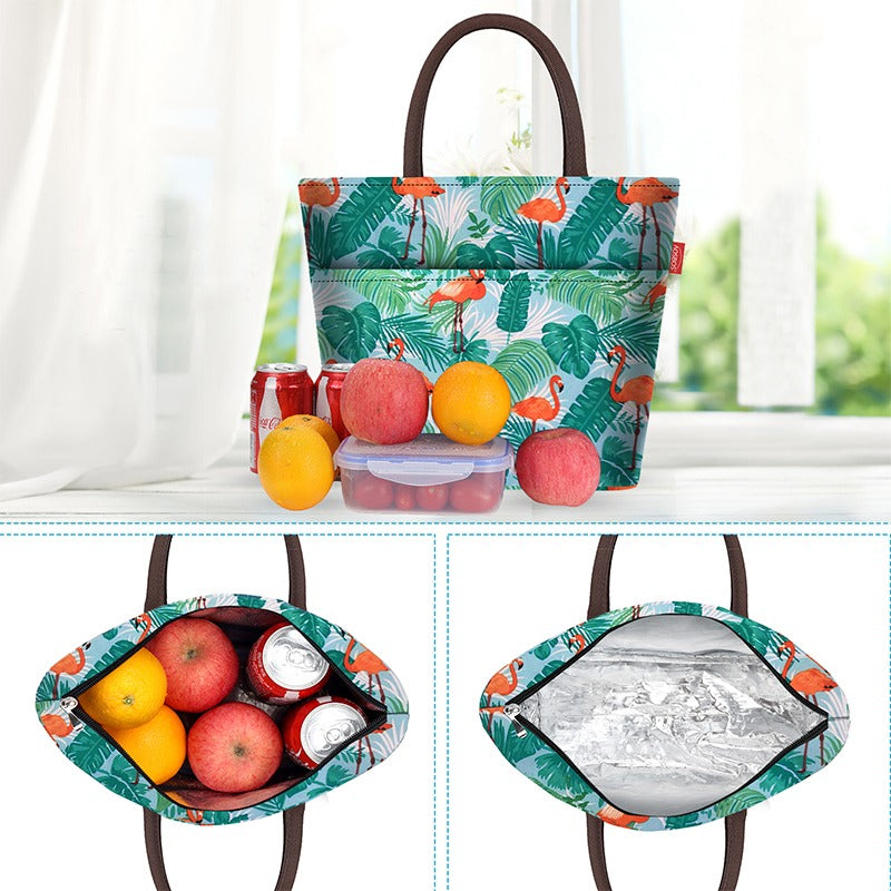 Sac à main repas fruit portatif