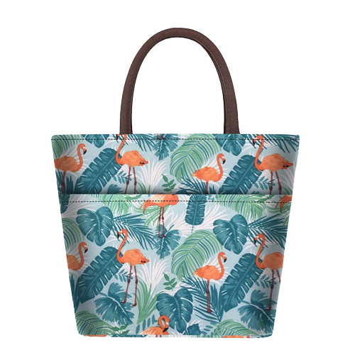Sac à main isotherme flamants roses femme