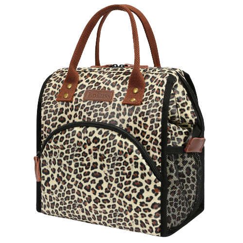 Sac repas glacière léopard femme