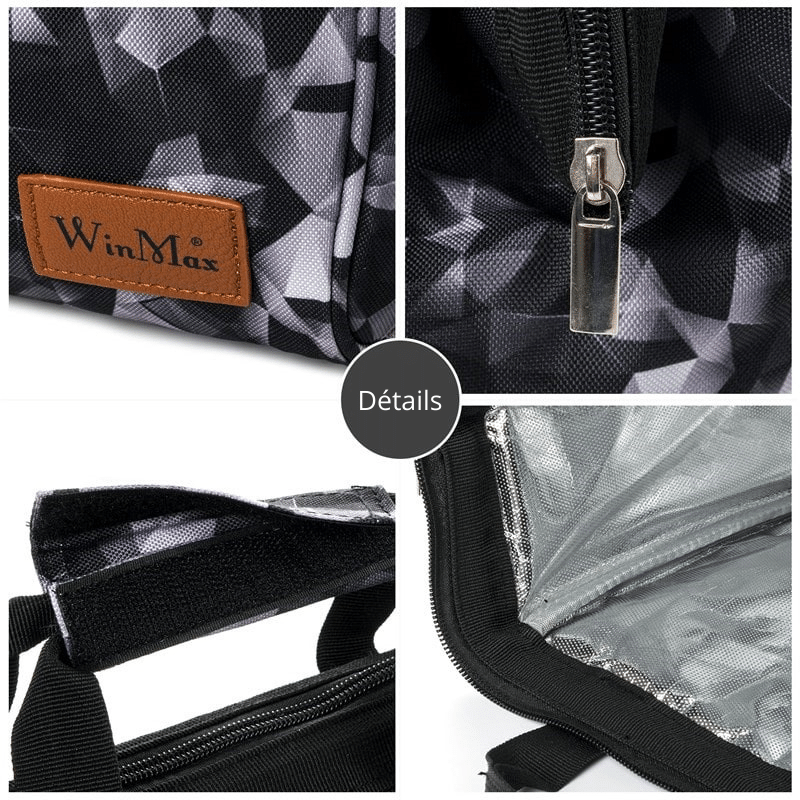 Zoom sac isotherme repas illusion