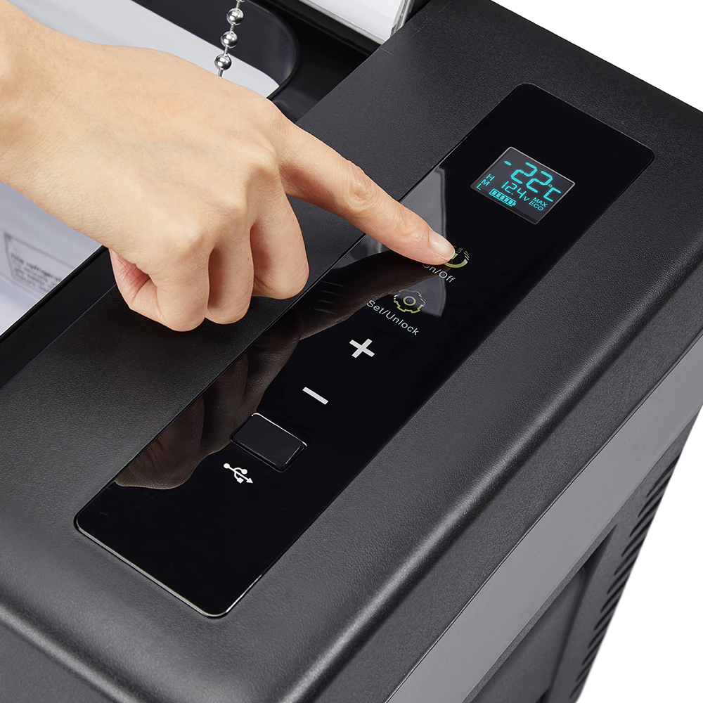 reglage LED glaciere electrique