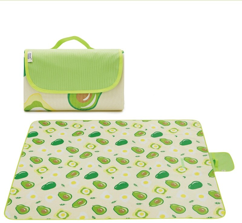 tapis couverture nappe picnic avocat