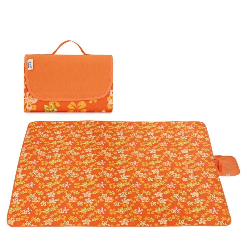 tapis picnic mandarine