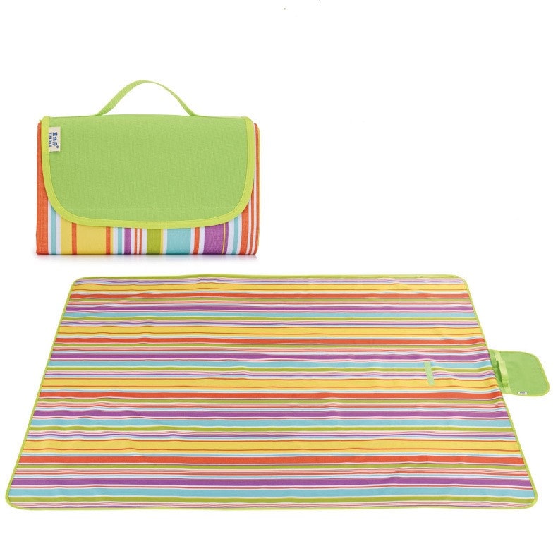 couverture pique nique rainbow ouverte