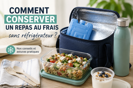 Comment conserver un repas au frais sans réfrigérateur ?