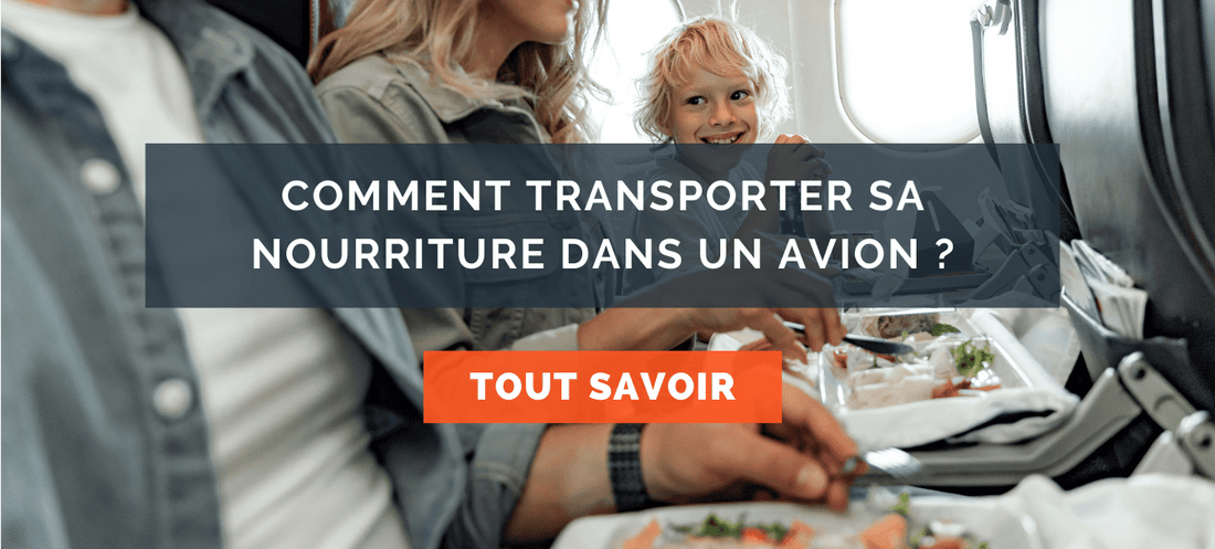 comment transporter sa nourriture dans un avion