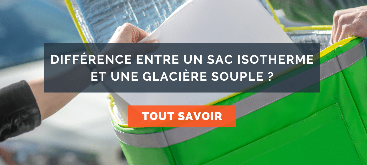 Sac clearance isotherme glaciere
