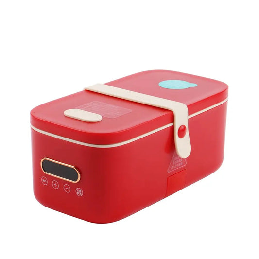 Lunch Box Chauffante Rouge Vintage