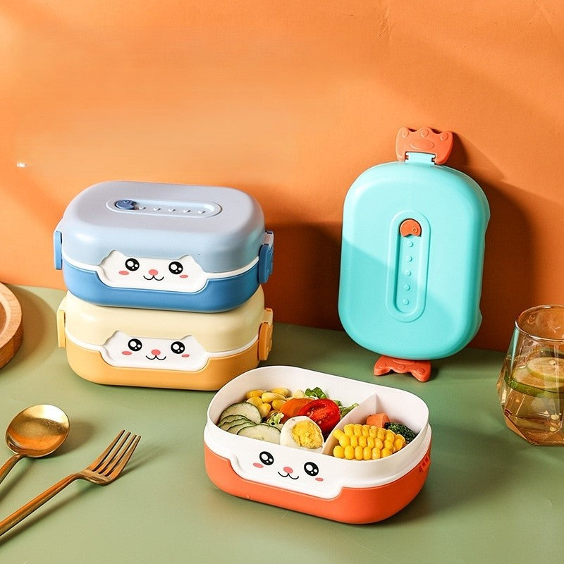 3 lunch box chaton