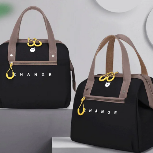 Sac repas pour femme noir