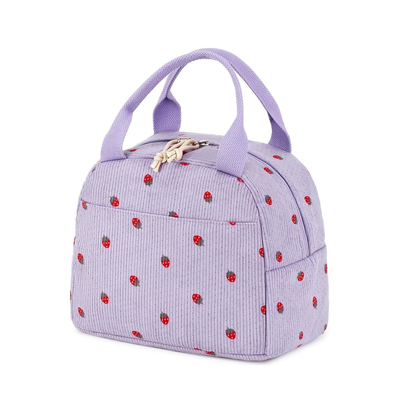 Sac Isotherme Déjeuner Velours Côtelé