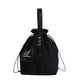 Sac Repas Tissu Cordon noir
