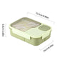 Boîte à Bento Grande Capacité 3 Compartiments avec Couverts (1450 ml)