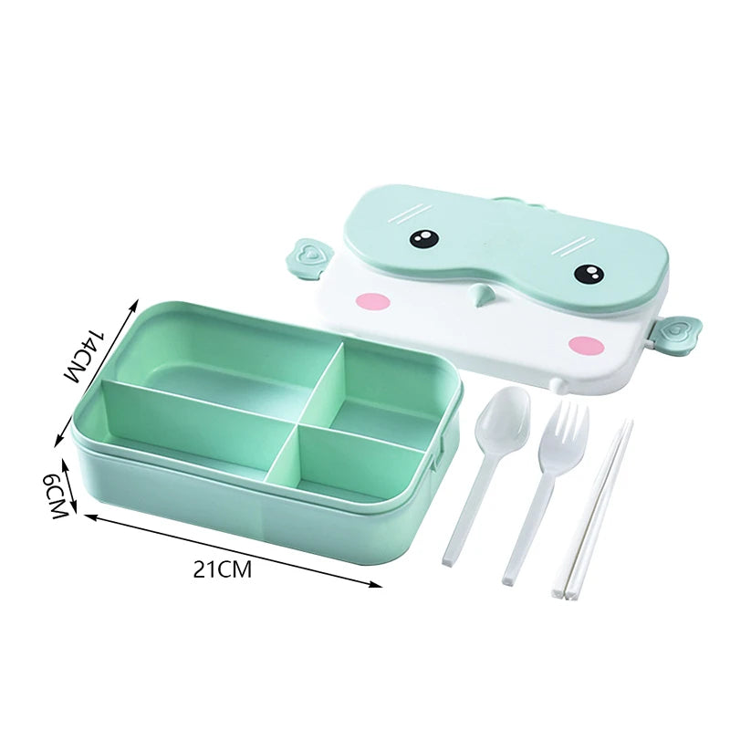 Boîte à Bento Kawaii Compartimentée pour Enfants