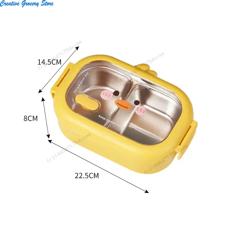Boîte à Bento Enfant Inox « Petit Canard »