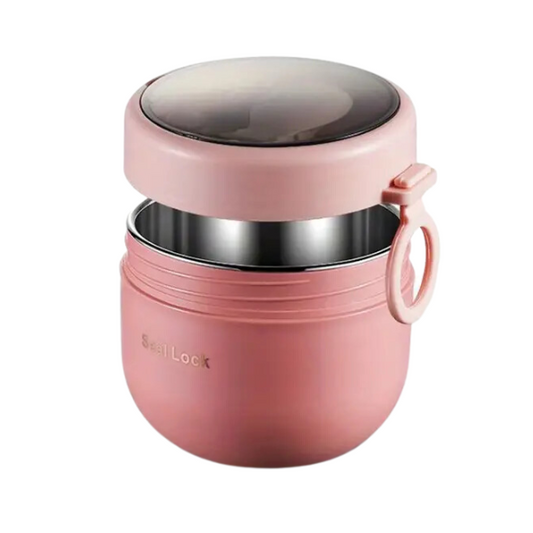 boite isotherme bento rose 600ml