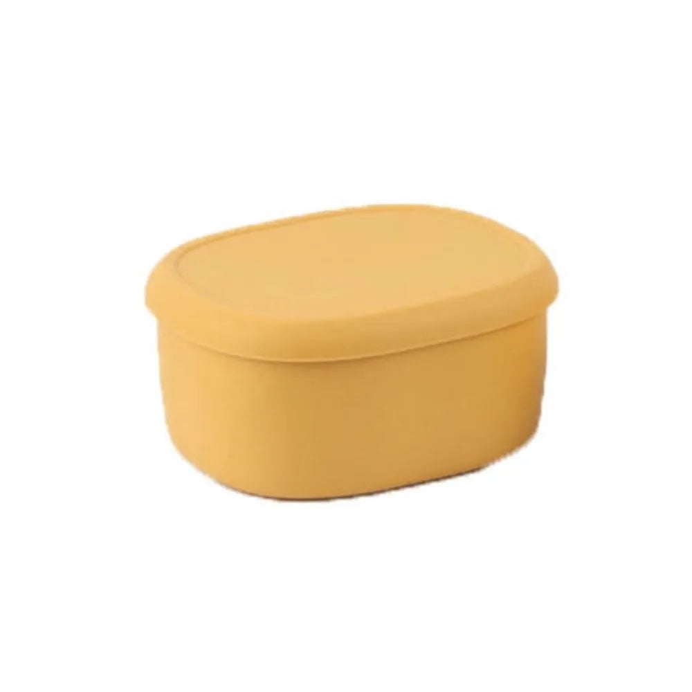 Boîte à Déjeuner Réutilisable en Silicone (600 ml)
