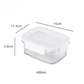 Boîte Déjeuner Rectangulaire en Verre Borosilicaté Cristal