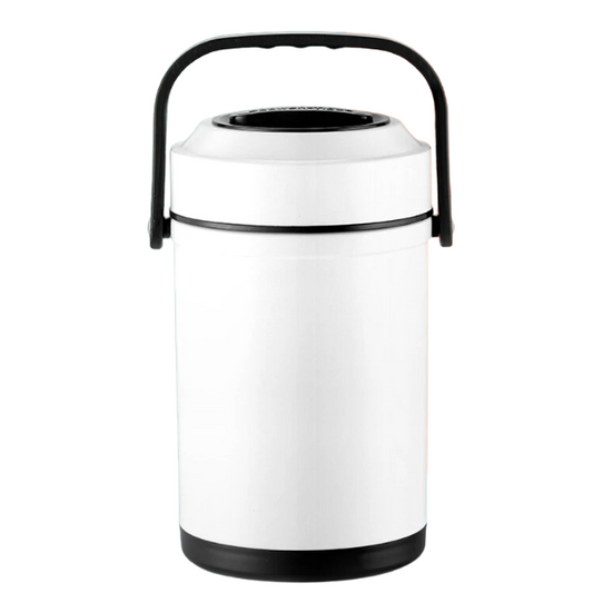 lunch box repas isotherme chaud blanche