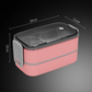 Boîte à Bento Isotherme en Inox 304 Double Couche (1350 ml)
