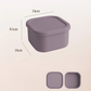 Boîte à Lunch Carrée en Silicone Alimentaire (800 ml)