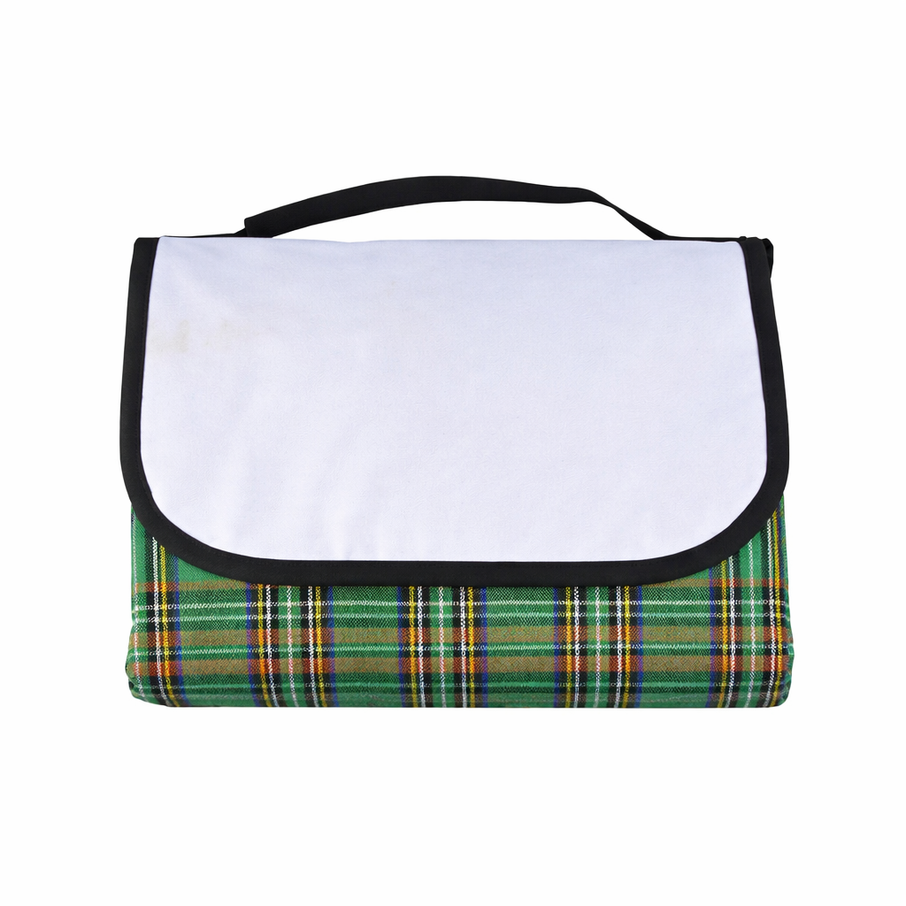 couverture pique nique de grande taille verte 