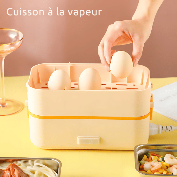 cuisson vapeur gamelle chauffante electrique