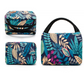 sac repas pratique isotherme feuilles multicolore