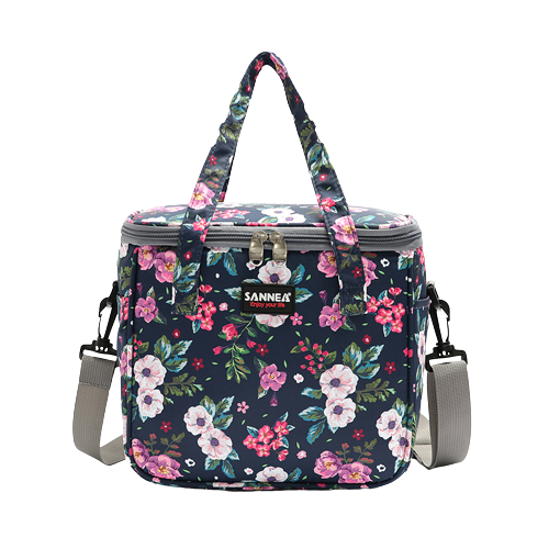 glaciere souple tissu fleurs