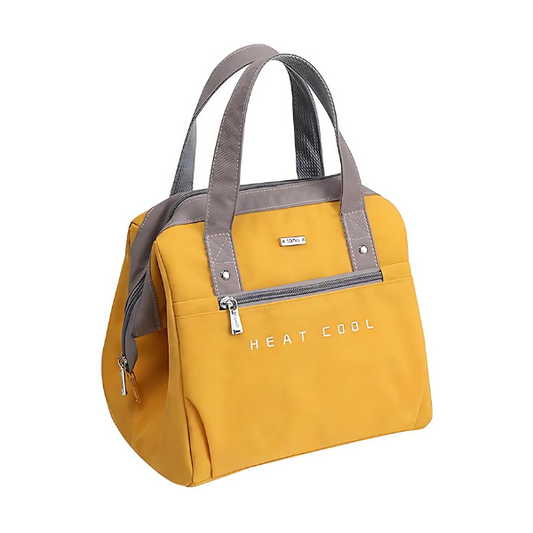 lunch bag isotherme jaune chic