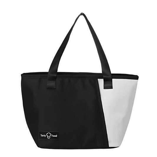 lunch bag isotherme noir à main