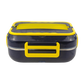 lunch box chauffante electrique noire et jaune voiture et camion