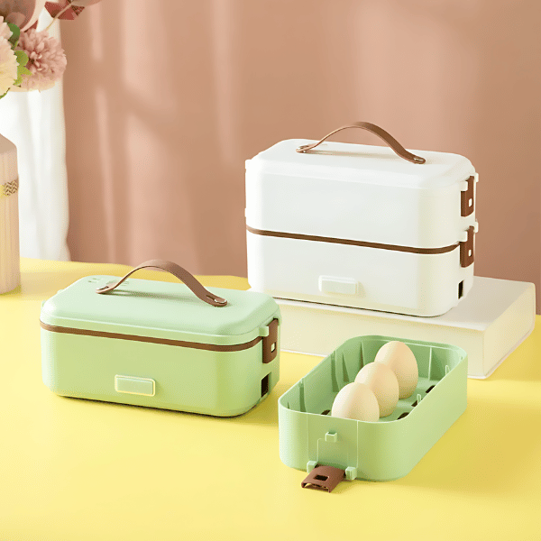 deux modeles lunch box chauffante