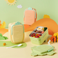 Lunch Box Inox Compartimentée Verte